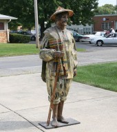 Vintage lifesize papier mache