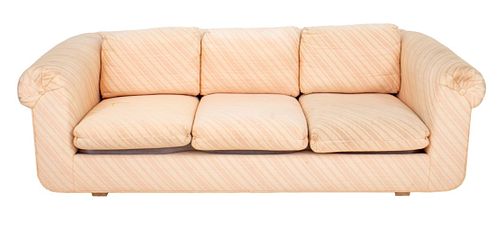 VINTAGE LIGHT PINK UPHOLSTERED 3