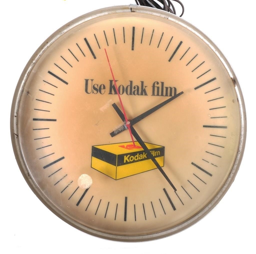 VINTAGE LIGHTED USE KODAK FILM WALL