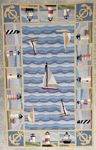 VINTAGE LIGHTHOUSES, SAILBOATS, AND