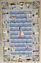 VINTAGE LIGHTHOUSES, SAILBOATS