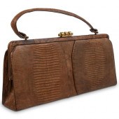 VINTAGE LIZARD SKIN PALIZZIO N