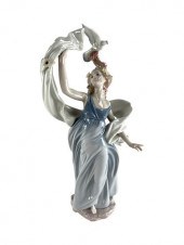 VINTAGE LLADRO FIGURINE "NEW H