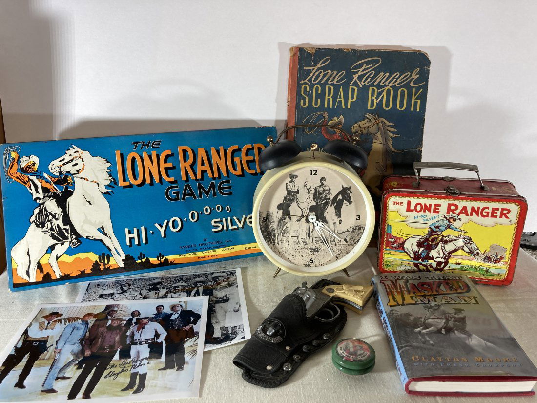 VINTAGE LONE RANGER COLLECTIBLES
