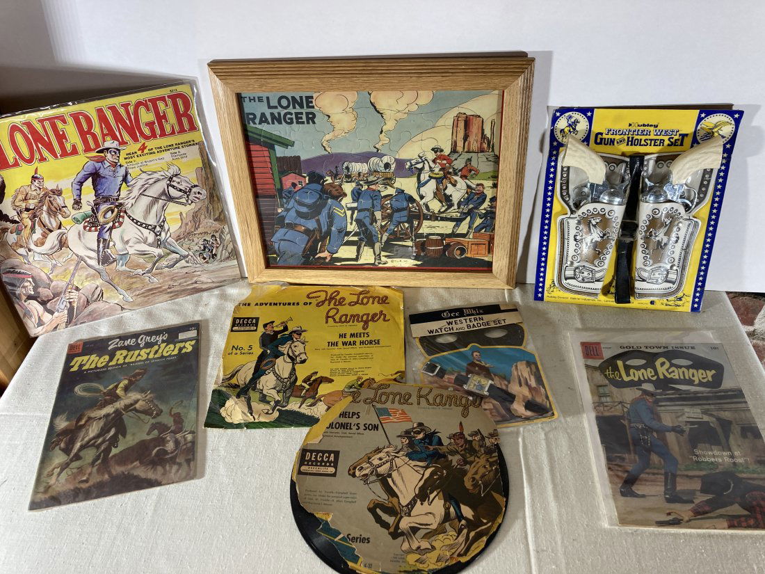 VINTAGE LONE RANGER COLLECTIBLES