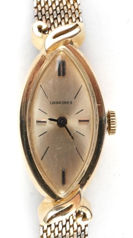 VINTAGE LONGINES 14K GOLD