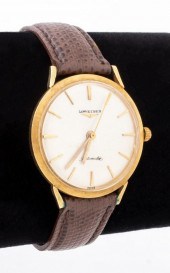 VINTAGE LONGINES 14K YELLOW GO