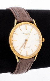 VINTAGE LONGINES 14K YELLOW GO