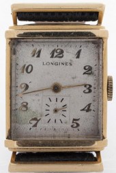 VINTAGE LONGINES 14K YELLOW GO