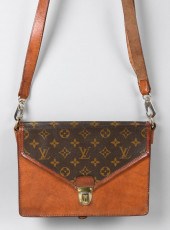 VINTAGE LOUIS VUITTON LEATHER