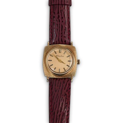 VINTAGE LUCIEN PICCARD 14K GOLD