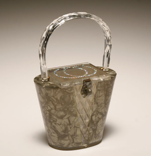 VIntage lucite handbag with