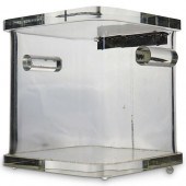VINTAGE LUCITE ICE BUCKETDESCR
