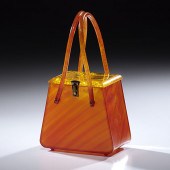 Vintage Lucite Structured Hand