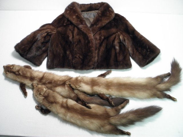 Vintage lunaraine mink jacket by