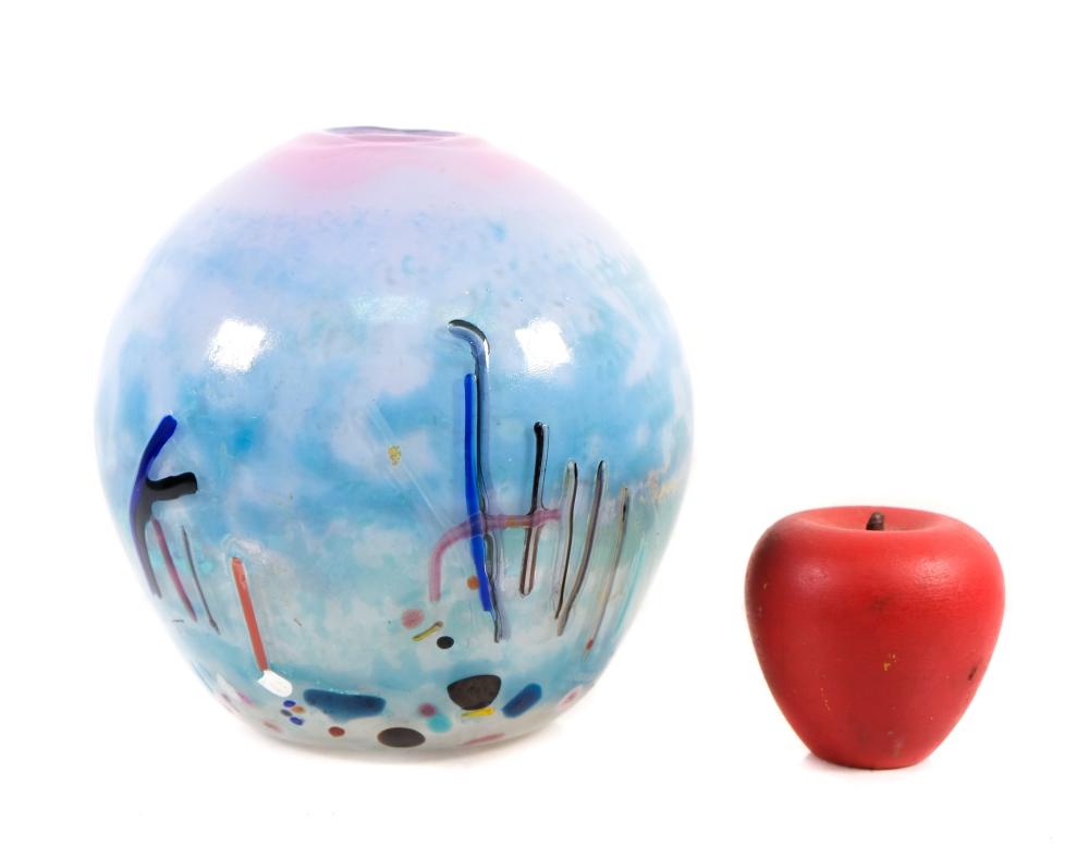 VINTAGE M RHYS WILLIAMS ART GLASS