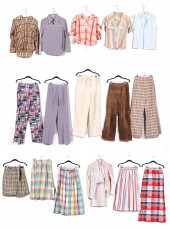 Vintage madras and striped gar