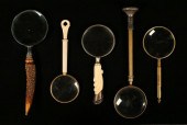 VINTAGE MAGNIFYING GLASSES STE