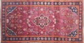VINTAGE MAHAL HAND KNOTTED WOO