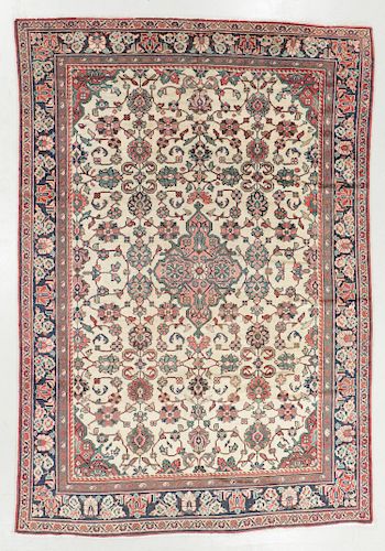 VINTAGE MAHAL RUG, PERSIA: 7'9''