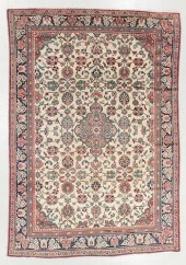VINTAGE MAHAL RUG, PERSIA: 7'9