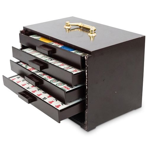 VINTAGE MAHJONG SETDESCRIPTION: A