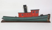 VINTAGE MAINE FOLK ART FLAT HU