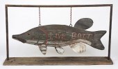 VINTAGE MAINE FOLK ART "LIVE B