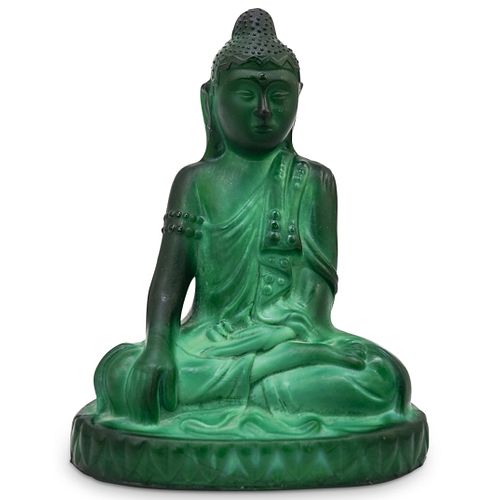 VINTAGE MALACHITE GLASS