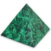 VINTAGE MALACHITE PYRAMIDDESCR