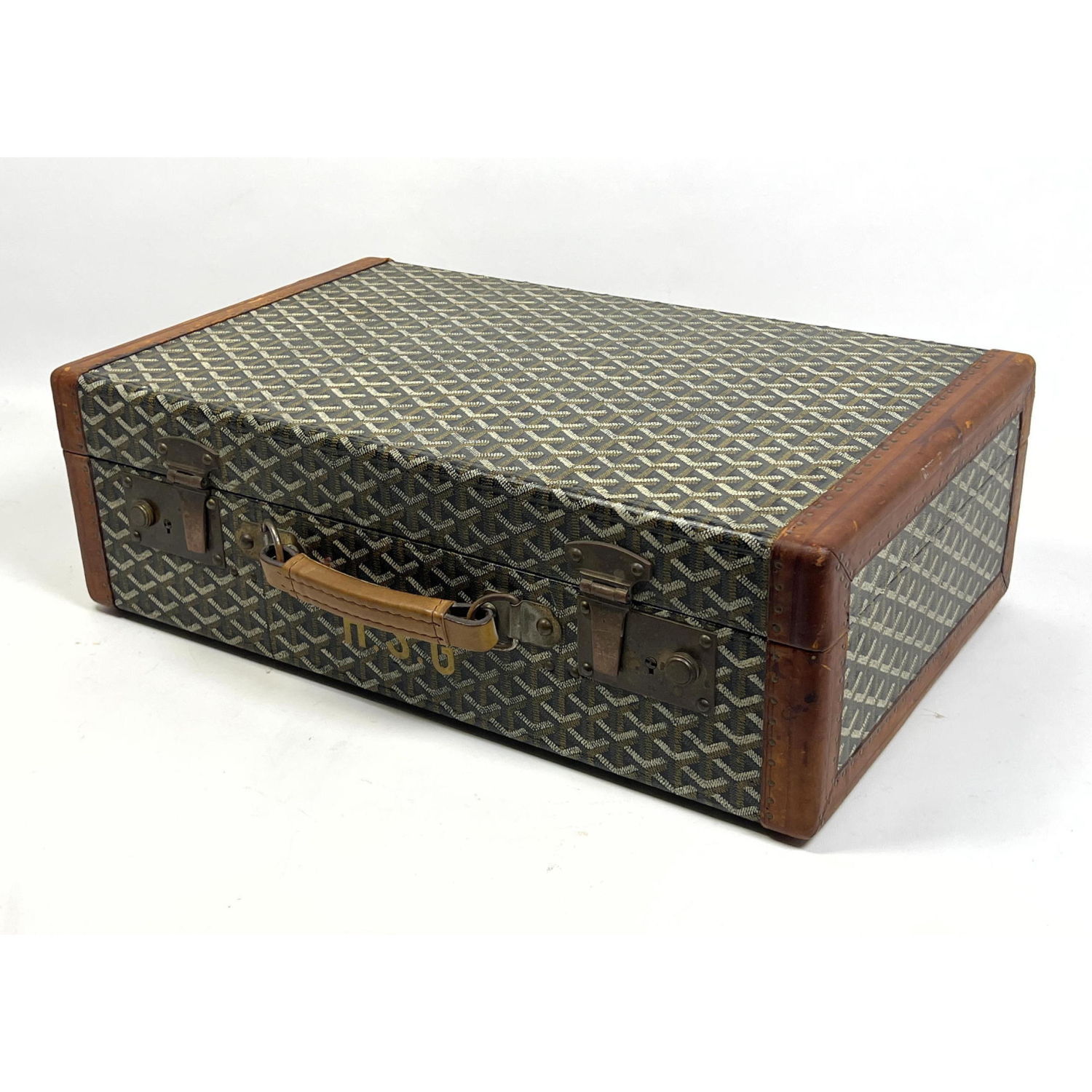 Vintage MALLES GOYARD Chevron