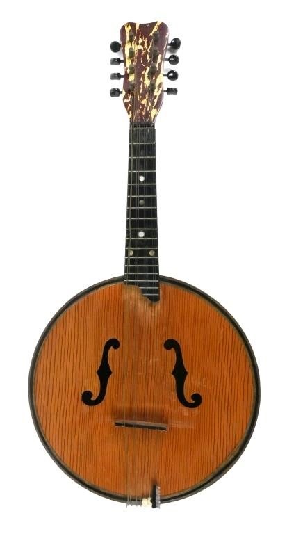 VINTAGE MANDOLIN BANJO GOLD FLECK
