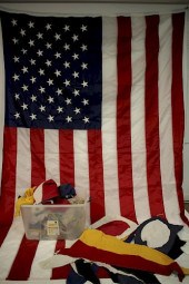 VINTAGE MARITIME SIGNAL FLAGS/