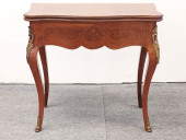 VINTAGE MARQUETRY INLAID FLIP