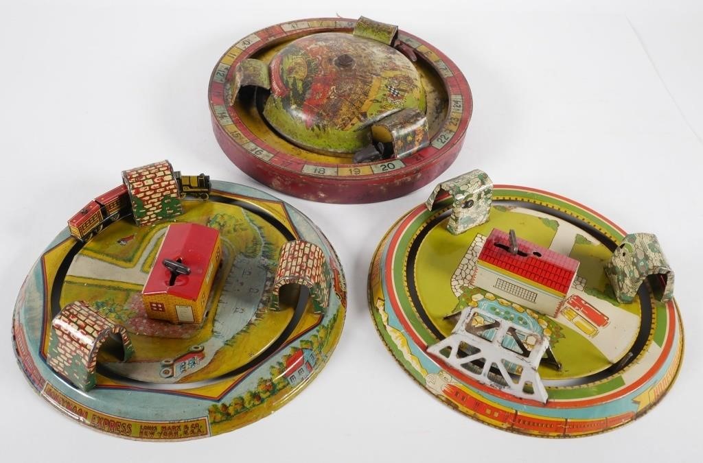 VINTAGE MARX AND JEANNETTE TIN