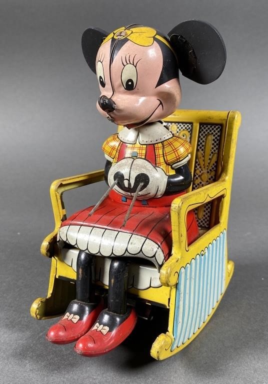VINTAGE MARX MINNIE MOUSE WIND UP
