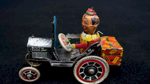 VINTAGE MARX ROUGH RIDER TIN WIND
