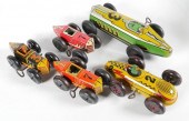 VINTAGE MARX TIN LITHO RACE CA