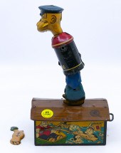 Vintage Marx Tin Windup Popeye