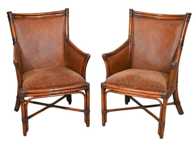VINTAGE MC BENTWOOD BAMBOO RATTAN