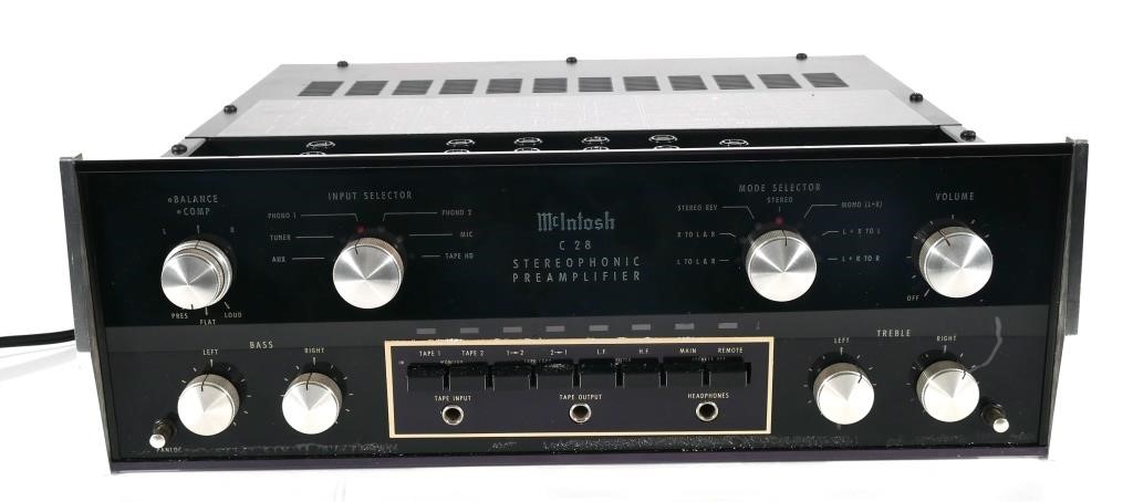 VINTAGE MCINTOSH C 28 STEREO