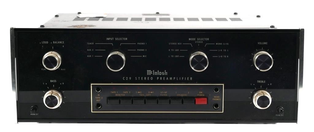 VINTAGE MCINTOSH C29 STEREO