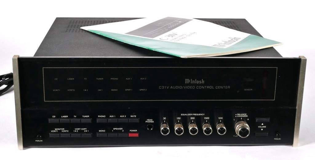 VINTAGE MCINTOSH C31V AUDIO/VIDEO