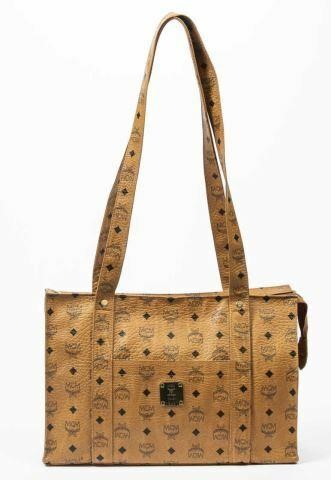 VINTAGE MCM 'VISETOS' SHOPPING TOTE