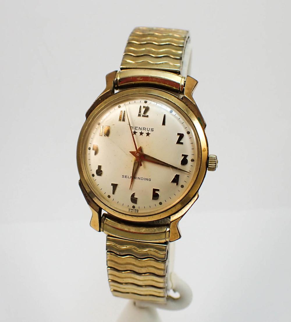 VINTAGE MEN'S BENRUS THREE STAR