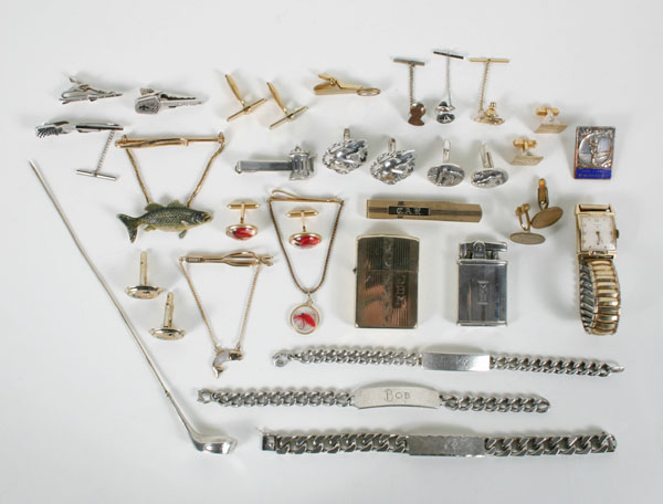 Vintage men's jewelry and