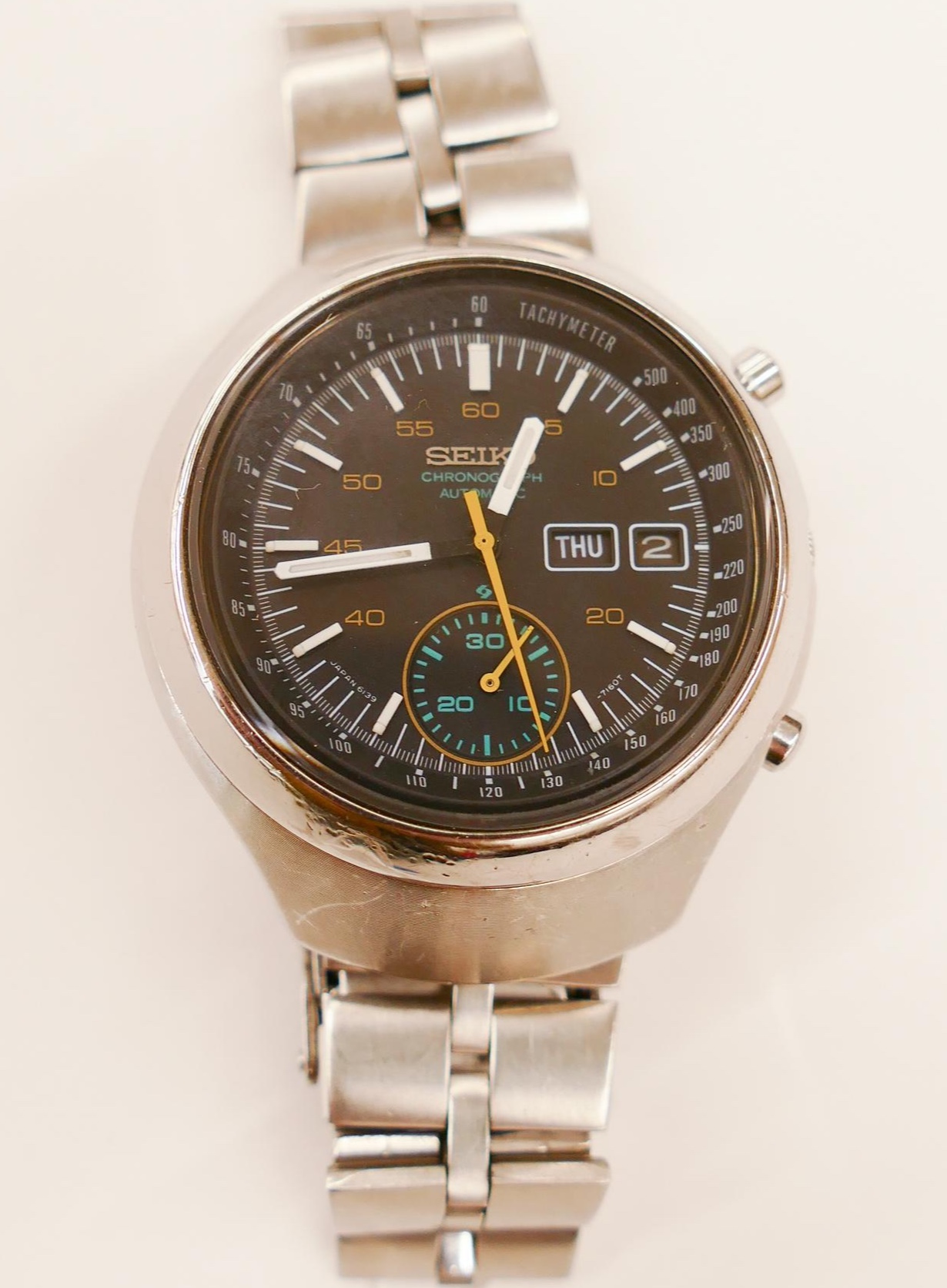 Vintage Men's Seiko 'Helmet'