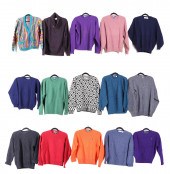Vintage mens wool sweater grou