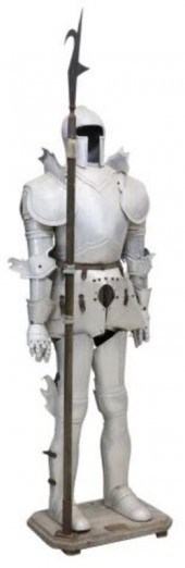VINTAGE METAL KNIGHT SUIT OF A