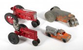 VINTAGE METAL TOY VEHICLESLot